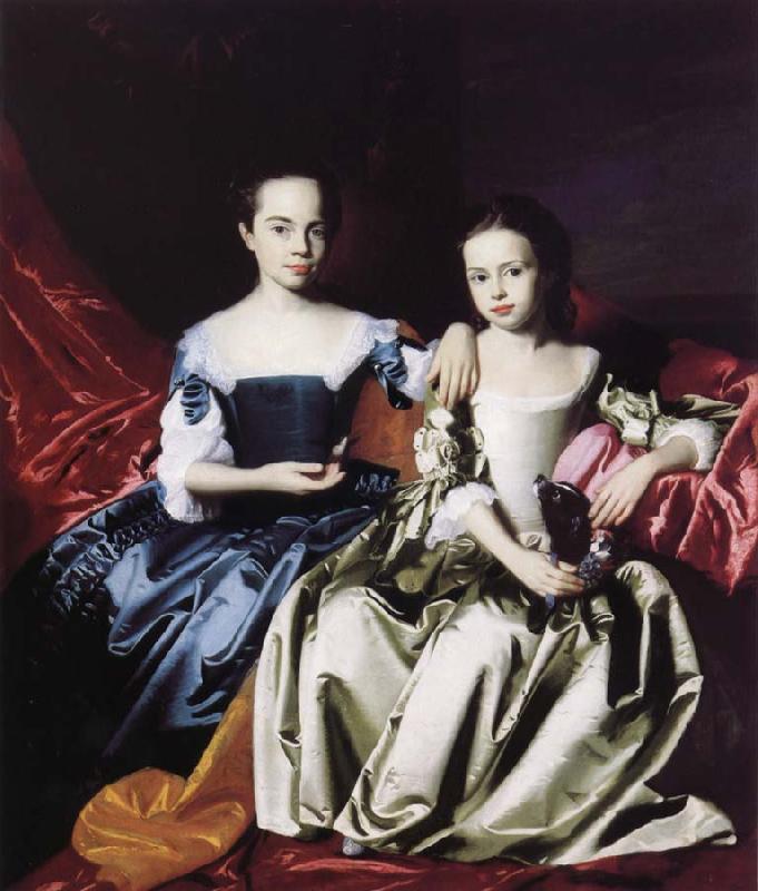 John Singleton Copley Mary and Elizabeth Royall oil painting picture